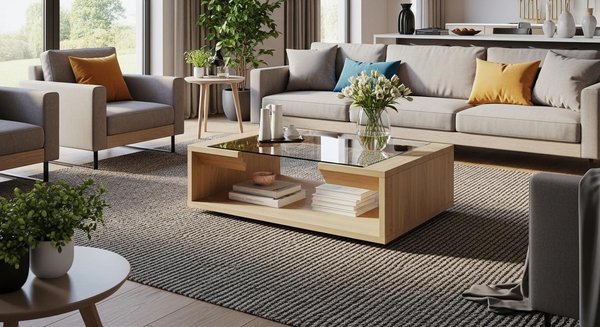 Table basse : la pièce maîtresse qui sublime votre salon moderne